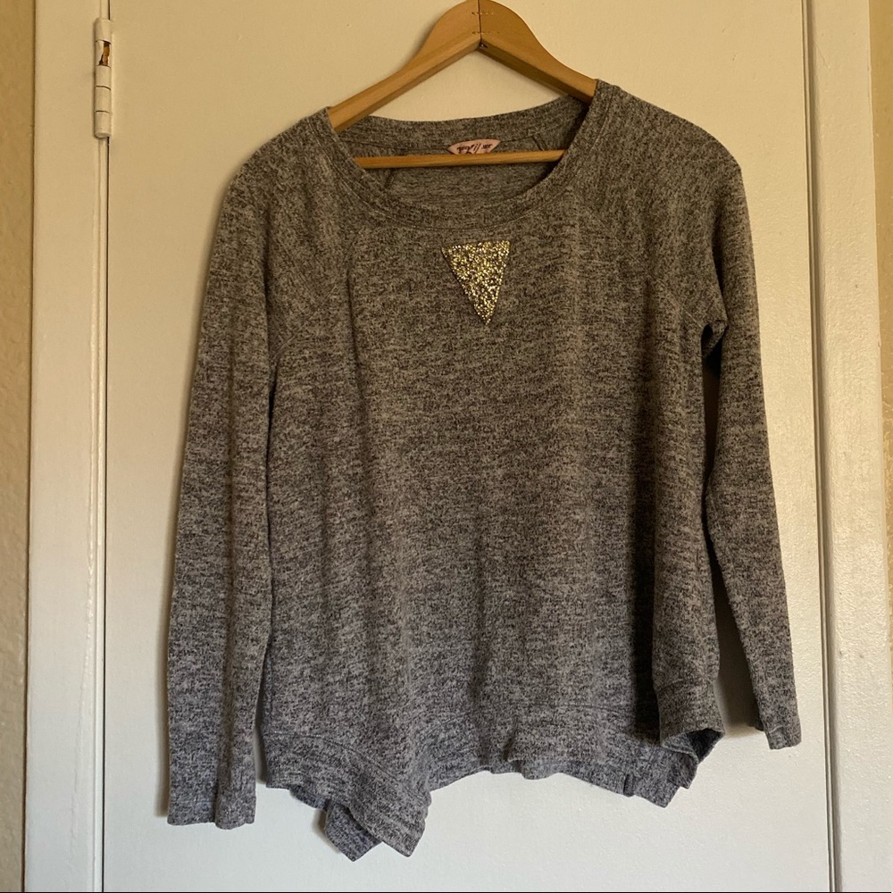 Gray Bling Juicy Couture Top size S